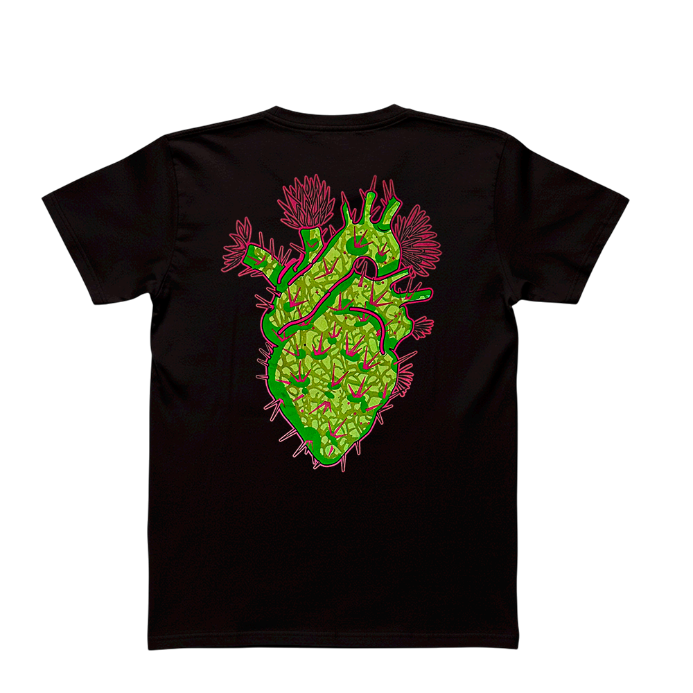 Playera Corazón de Nopal- 4 Efectos en 1
