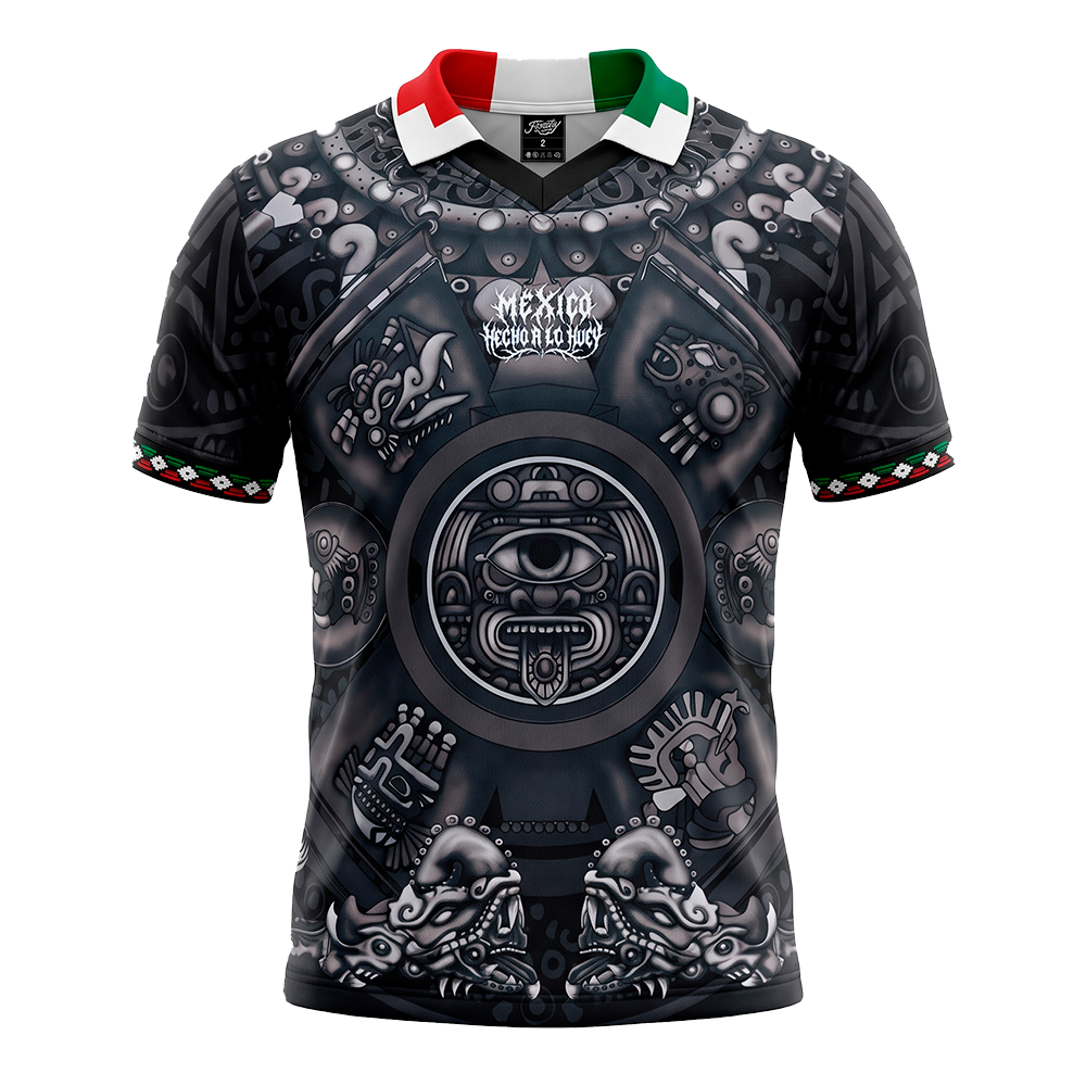 Jersey México Calendario Azteca Ollin | Hecho a lo Huey