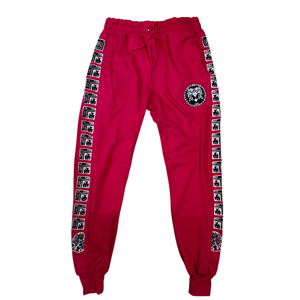Sudadera y Pants Rosa - Estilo y Brillo Mexicano