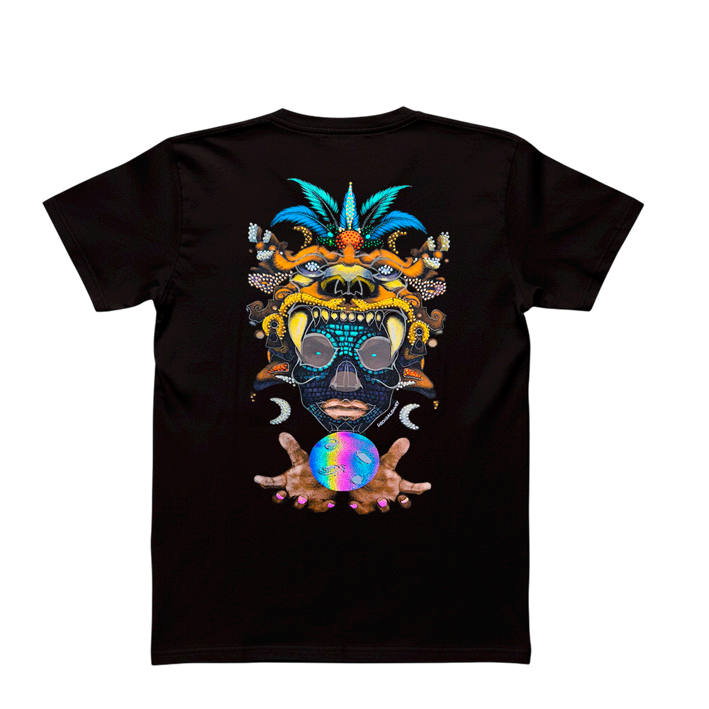 Playera Tezcatlipoca - El Espejo Humeante del Destino