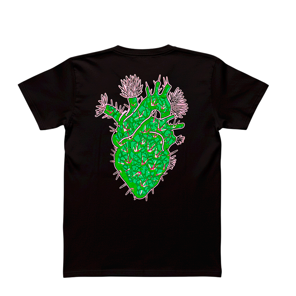Playera Corazón de Nopal- 4 Efectos en 1